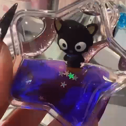 Liquid Sanrio Keychains ✨ | Source 