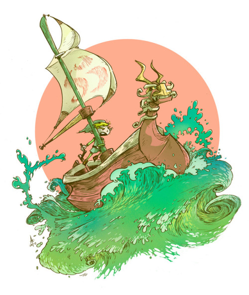 batsquatchstudios - “Wind Waker”-Aaron