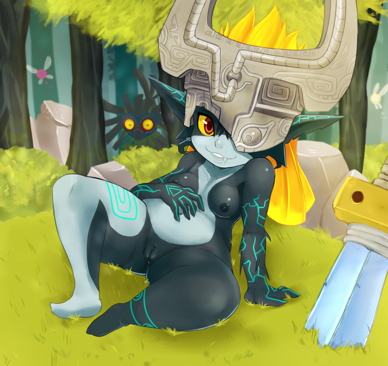spectorumato:Midna~Many people asked for a NSFW version of this pic, so there it