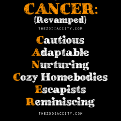 zodiaccity:  Describing (zodiac) Cancer…..Revamped.