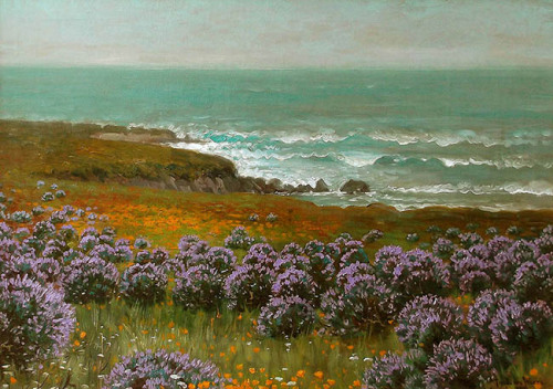 wonderingaboutitall:Point Carmel -  Theodore Wores