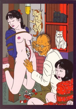 conscientiouspragmatist:  Toshio Saeki (佐伯俊男). 