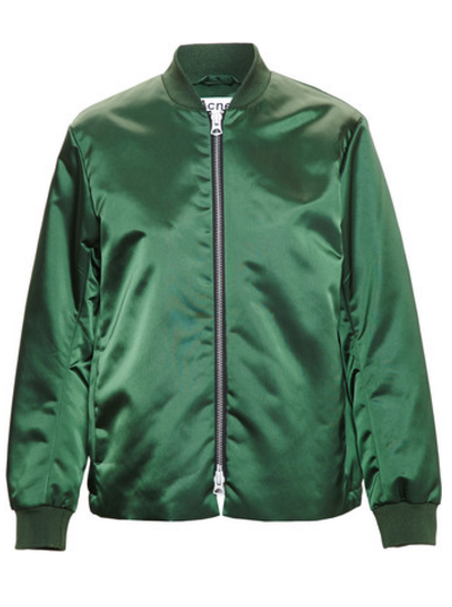 @allinfavorsayayeThank you for your messageACNE Fuel shine satin bomber jacket x Saint Laurent cherr