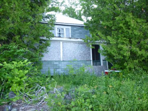 This cottage has been abandoned for over 40 years, yet there was a 2016 census left on the back door