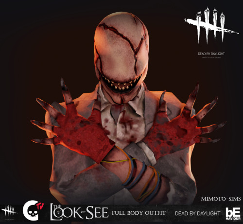 Dead by Daylight The Look-See Full Body Outfitfull body outfit; for Male; Teen-Elder Mesh is not wor