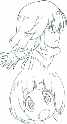 h0saki:  Beautiful keyframes of Kill la Kill’s