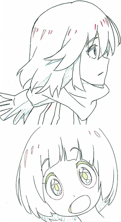 h0saki: Beautiful keyframes of Kill la Kill’s epilogue! Taken from the KlK Key Art Collection Vol 3.