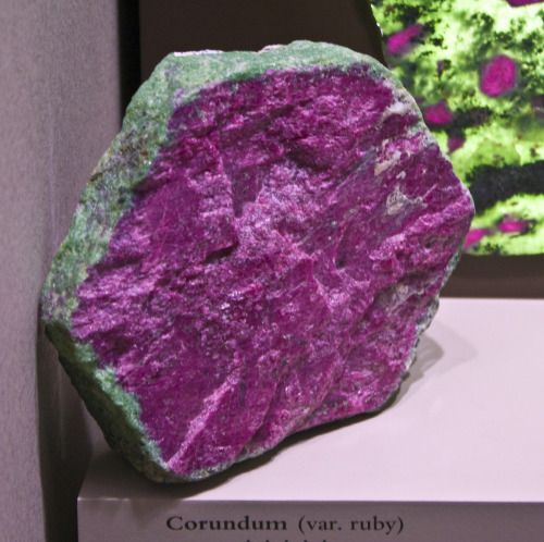 Ruby SlabI was telling my undergrad class today that the term “peraluminous” when applied to igneous