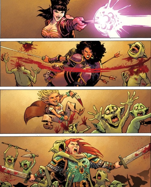 kurtiswiebe:On August 19th, 2015, the ladies are back.Rat Queens Issue #11 by me, Tess Fowler and Ta