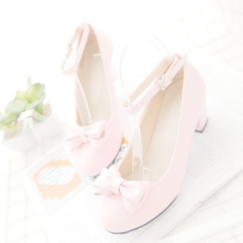 ♡ Sweet Lolita Bow Shoes (3 Colours) - Buy Here ♡Discount Code: behoney (10% off your purchase!!)Ple