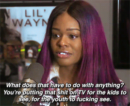 arrtpop:Azealia Banks tears up talking about black culture appropriation and racism. [x] 