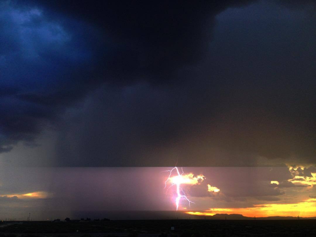 #monsoon #lightning #storm #desertsky #desert #nature