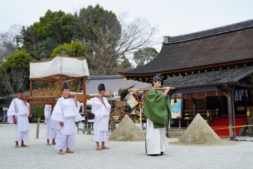 chitaka45: 京都 上賀茂神社 御棚会神事 2020年1月14日 Kyoto kamigamo-jinja shrine