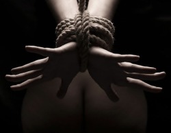 sensualhumiliation:  bound