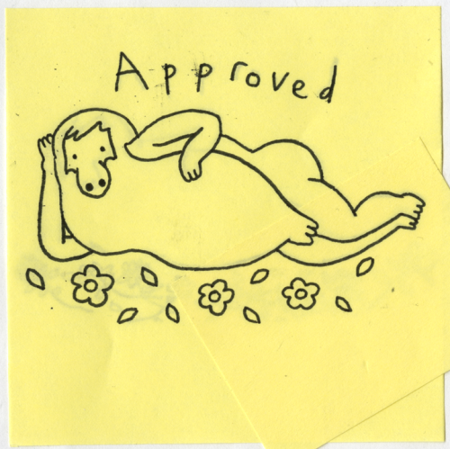 kingofooo:design for Adventure Time design approval stamp by Pendleton Ward