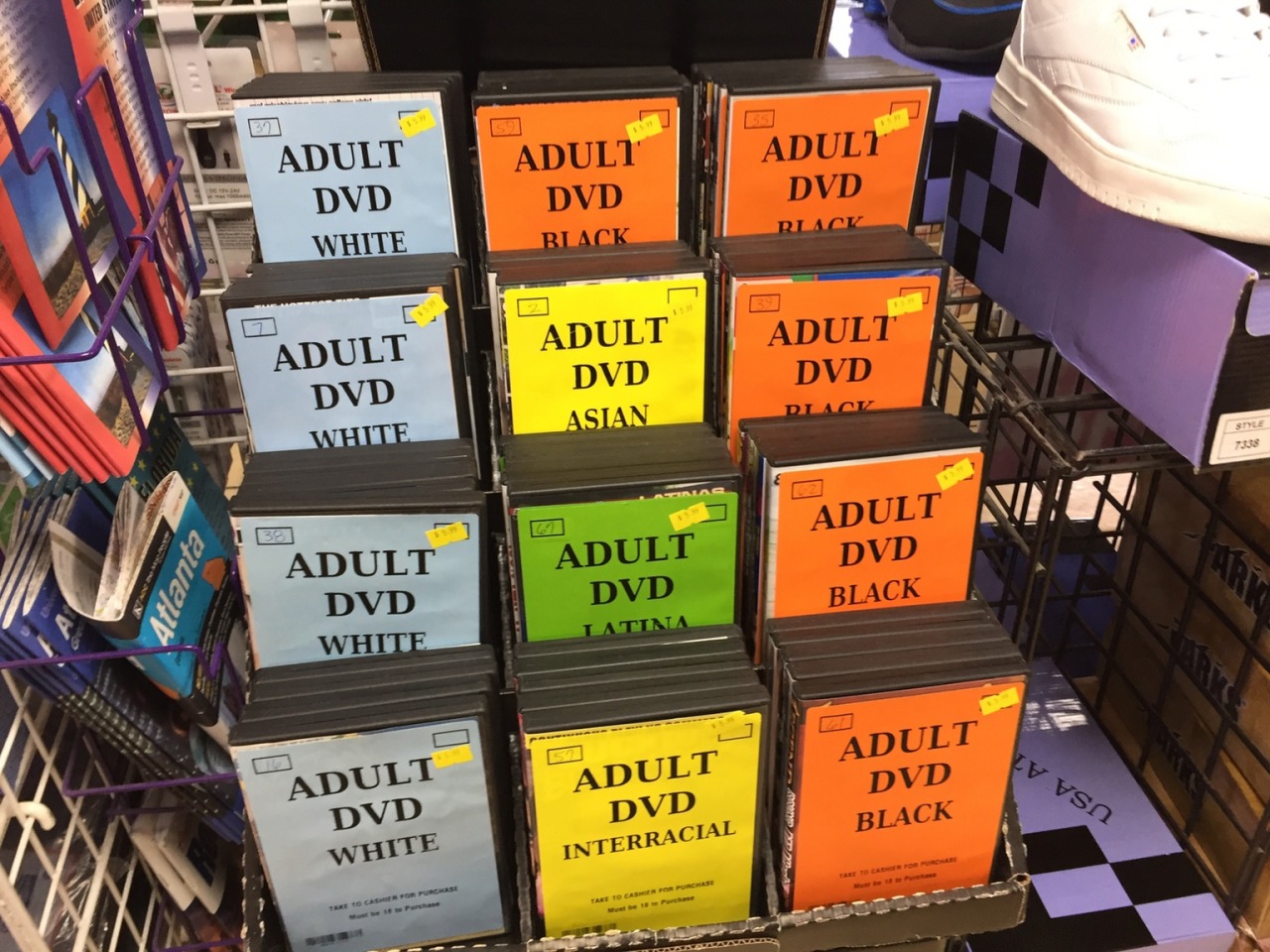 diary-of-a-chinese-kid:  Ahh, good ol’ gas station adult flicks