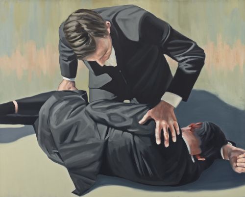 Grundoonmgnx: Peter Ravn (Danish, 1955), Cardiocovery. 2019.  Oil On Canvas. 160