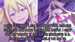 Fairytailconfess:  Mavis Is A Blond. Lucy Is A Blond. They Both Love Fairy Tail And
