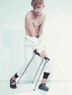 justdropithere:  Valters Medenis by Alessio Bolzoni - 10 Men Magazine, Winter 2014 