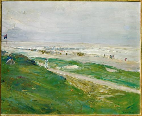 Max Liebermann (German; 1847–1935)The Beach at Noordwijk, NetherlandsOil on canvas, 1908The Israel M