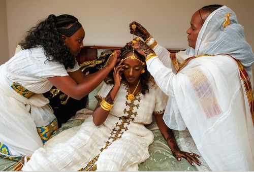 beautifuleastafricanbrides:  Day 2 of the cute Habesha wedding 