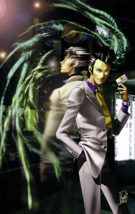 Great illustration from Soul Hackers.