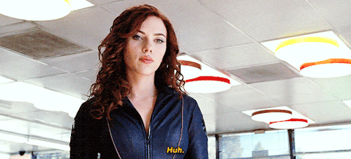 justinstheroux:Tony, I want you to meet Agent Romanoff.
