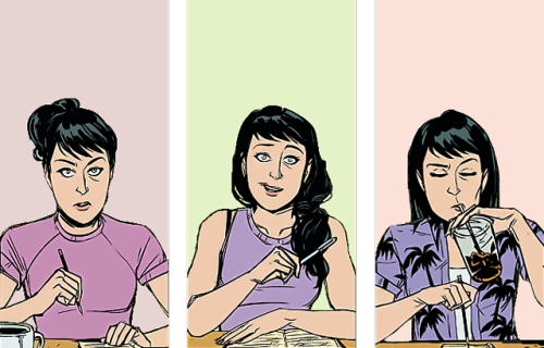 beardandrun:The many faces of Kate Bishop in Hawkeye 020 