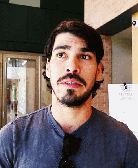 somanygorgeousmen:Raúl Castillo in an interview at the 2015 South Texas International