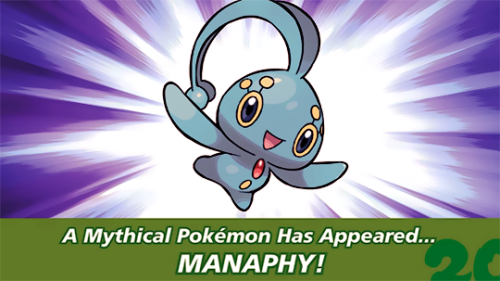 For those of you in North America, Europe &amp; Australia, the Manaphy event is now available on Pok
