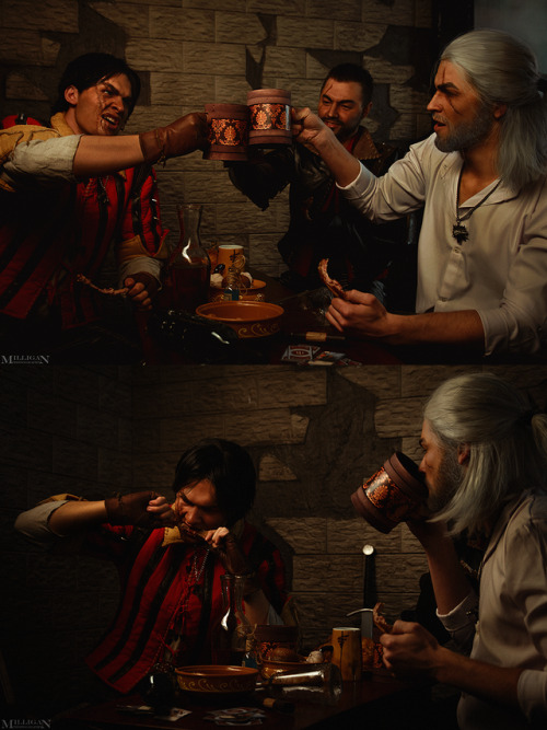   Summon the Bitches!The Witcher 3drunk witchers  Andrey as GeraltGrimorumFame as EskelMax as Lambertphoto by me