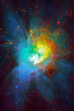 wavemotions:  The Flower Nebula by TylerCreatesWorlds