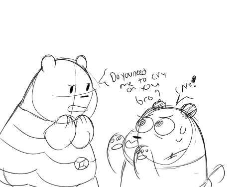 pandasingle:  He looks pretty in a dress 8) 