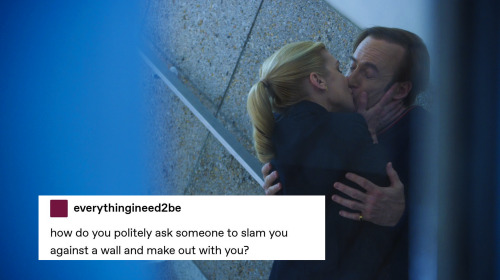 wouldntiwexler:better call saul as tumblr text posts, part three of ??? (jimmy and kim edition)