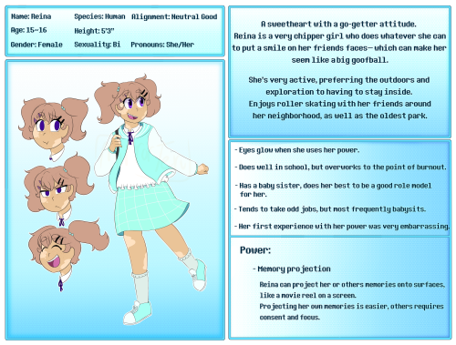 mirrorteru:Reina info sheet!Also probably important to mention that literally all info on all of my 