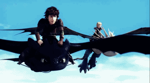 furyoftime:  Hiccup & Astrid in Dawn of the Dragon Racers 