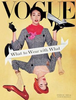 theniftyfifties:  Vogue UK cover, October