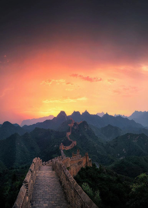 Jinshanling sunrise | Great Wall of China || j.a.y_daley
