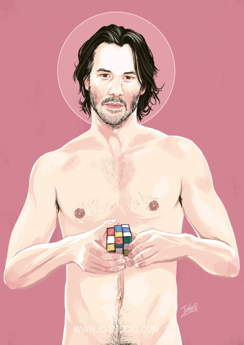 ivangarciaillustration:    Keanu (signed porn pictures