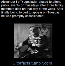 Ultrafacts:  As A Result Of The Previous Deaths Of Three Family Members On A Tuesday,