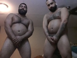 jdcoccola:  chublover10000:  Fatties in training  Louie and Manny - cute couple, buddies of mine……..:)