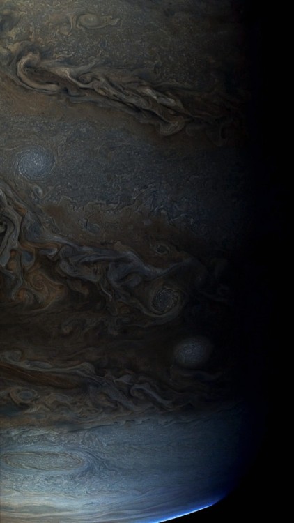 Images of Jupiter taken by NASA spacecraft JunoCredit: NASA / JPL /SwRI / MSSS / Gerald Eichstädt / 