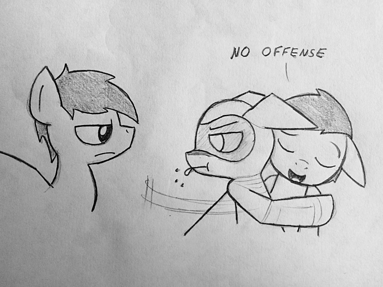 pj-nsfw:First drawing made by @wandererofnightx3 D’aww~!