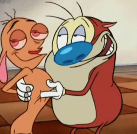 love-voodoo:   Ren and Stimpy  