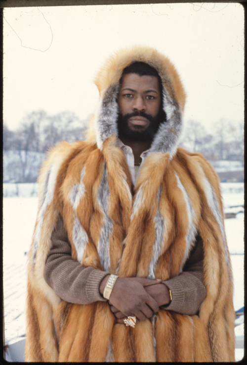 Teddy Pendergrass photographed by Bernard Gotfryd at the University of Pennsylvania for Newsweek, 19