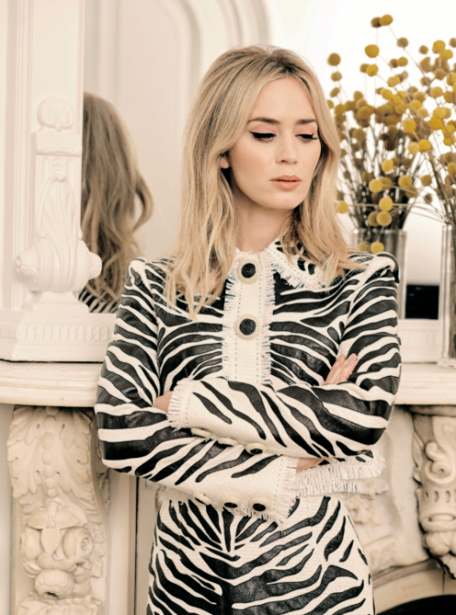 blondiepoison: Emily Blunt by Pamela Hanson | Harper’s Bazaar UK (March 2020)