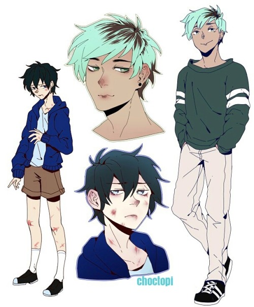 Bartholomew and Seven, sweet boys with crazy crushes but don&rsquo;t know if the other likes the