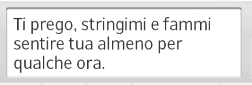 ecomesempreritornite:  Mi basta questo… 
