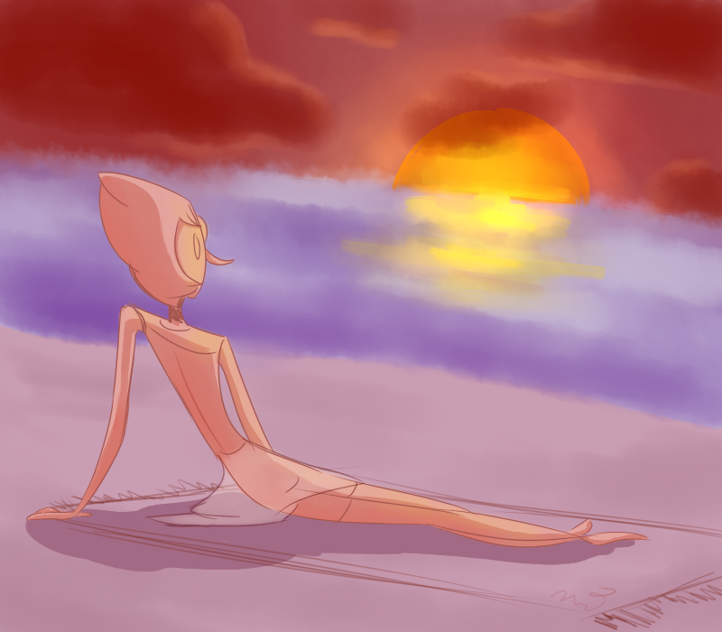 mominik-art:  my roommate’s birthday is tomorrow and he really likes Pearl