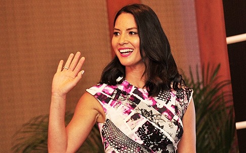 Asian American Wonder Woman? Olivia Munn could see it!Now if we could just figure out a way to get B